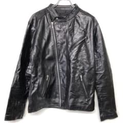 インディースリーズ 00s ロック モード 古着 レザー ダブル ライダース