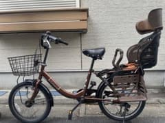 Limini 子供乗せ自転車　ミニベロ　非電動　チャイルドシートのサムネイル