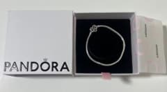 Pandora インフィニティ ハート ブレスレット シルバー 18cmのサムネイル