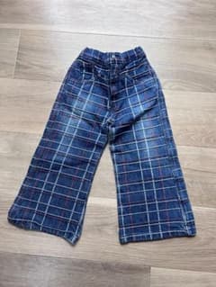 DIESEL チェック柄 ワイドパンツのサムネイル