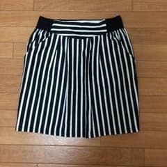 中古 ストライプミニスカート Mのサムネイル