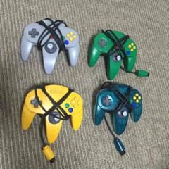 任天堂64コントローラー4個セットのサムネイル