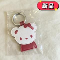 新品未開封familiar ファミリア ネームホルダー 赤 リアちゃん - メルカリ