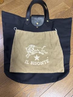 美品　IL BISONTE ナイロントートバッグのサムネイル