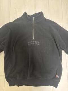 Dickies ブラック ジップアップ スウェット XLのサムネイル