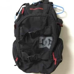DC スケボーリュック ブラック/レッドのサムネイル