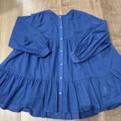 AMERICAN HOLIC ティアードブラウス ブルー Mのサムネイル