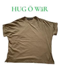 雅姫さん着用 新品 Cloth&Cross ロールアップ Tシャツ ハグオーワー HUG Ō Wär クロス&クロス ロールアップスリーブオーバーTシャツ雅姫