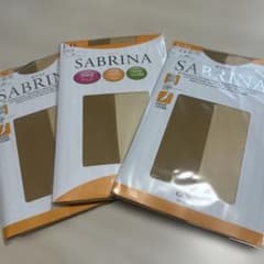 GUNZE SABRINA ストッキング L-LL 3足セットナベージュのサムネイル