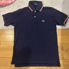 FRED PERRY ポロシャツ ネイビー S 日本製 - メルカリ