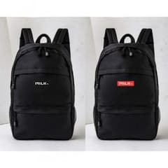 KU 014 赤黒 MILKFED リュックのサムネイル