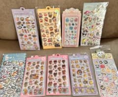 キャラクターシール 9枚セットのサムネイル