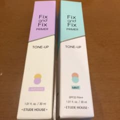 りーちゃん様専用‼️エチュードハウス　フィックス&フィックス　化粧下地２本セットのサムネイル