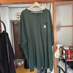 ダークグリーン オーバーサイズTシャツのサムネイル