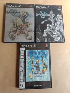 PS2 킹덤 하츠 3 개 세트 플레이 스테이션 2 프레스테 2