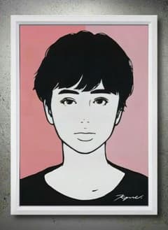 kyne ・アート【A4サイズ写真ポスターフレーム付き2点セット