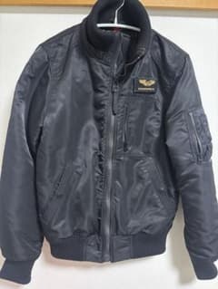 ALPHA INDUSTRIES MA-1 フライトジャケット ブラック Sのサムネイル