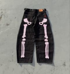 9090 Bone Hand Denim pants S - メルカリ
