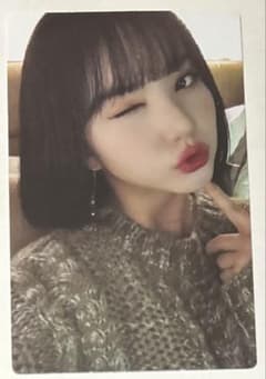 GFRIEND Time for us トレカ ウナのサムネイル