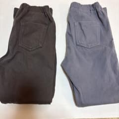無印良品　裏起毛パンツ 2点セットのサムネイル