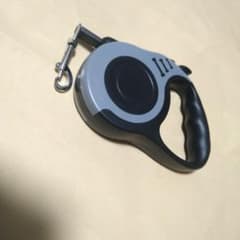 犬用リード 　3m グレーと黒のコンパクトデザインのサムネイル