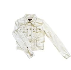 True Religion トゥルーレリジョン デニムジャケット ホワイト 短丈