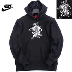 ナイキ 渋谷スクランブルスクエア店限定 NIKE 歌舞伎 スウェットパーカー M