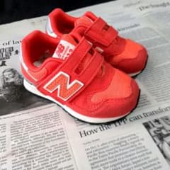 New Balance 313 ニューバランスオレンジ ベビーシューズ 12.5のサムネイル