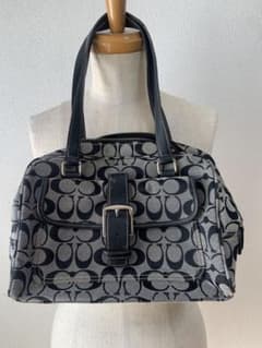 COACH ロゴプリント ハンドバッグ 中型のサムネイル