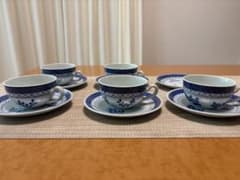 ロイヤルコペンハーゲン トランクウェーバー 5客セット＋ソーサー1枚