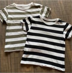 UNIQLO ボーダー半袖Tシャツのサムネイル