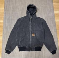 90s カーハート　アクティブジャケット　J06ONX 黒　オニキス　フェード 90s カーハート アクティブジャケット J06ONX 黒 オニキス フェード