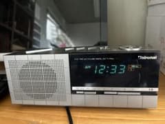 超美品 1988年製 ナショナル クロックラジオ BEGIN RC-X210 National デジタルクロックラジオ 本体 - メルカリ