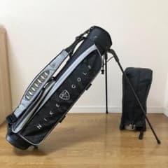 希少 NIKE GOLF ゴルフ キャディバッグ クラブケース スタンド 直立