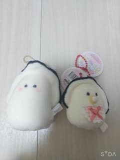 牡蠣 ぬいぐるみ キーホルダー付きのサムネイル