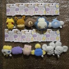 ポケモン ほわほわてのひらマスコットコンプリート2セット ポケモン』てのひらにすっぽりおさまる「ほわほわてのひらマスコット