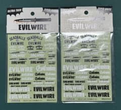 イービルワイヤー evilwire のミニ四駆用 1/32ステッカー 2枚セット