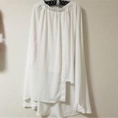 JEANASIS アシンメトリースカートのサムネイル