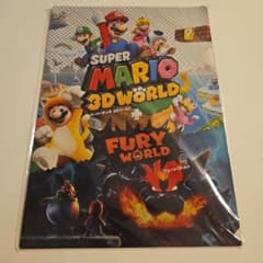 スーパーマリオ3Dワールド+フューリーワールドクリアファイル 非売品