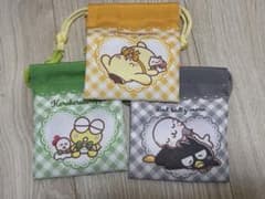 Seria サンリオ ミニ巾着 けろっぴ プリン バツ丸