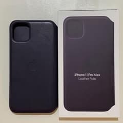 Apple iPhone 11 Pro Max Leather Folioのサムネイル