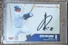 渡部健人　ベースボールカード　直筆サイン　30枚限定 ミントモール / MINT 渋谷店 / 2022 BBM SAITAMA SEIBU LIONS