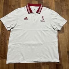 アディダス WC 2022 オフィシャルエンブレム ポロ (ベージュ) XLのサムネイル