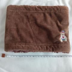 ✳Na様専用✳ネックウォーマー　キッズ　クマ刺繍付きのサムネイル