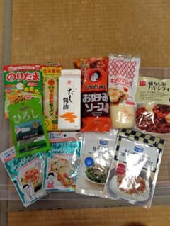 調味料・ふりかけ・ソース詰め等合わせセットのサムネイル