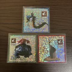 ポケモン×工芸展平日限定特典シール3枚セット（ギャラドス・フシギバナ