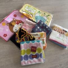 KENZO 動物柄 タオルハンカチ セット 9枚のサムネイル