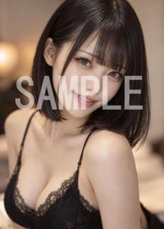 【a-236】 AI美女 ギャル リアルポスター A4 高画質 グラビアのサムネイル
