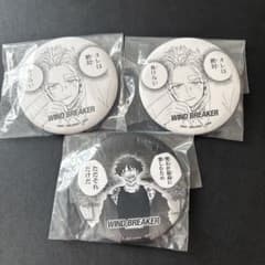WIND BREAKER ラッフルくじ 梅宮一　ロング缶バッジ 12点セット TVアニメ『WIND BREAKER』～favorite series～ 缶バッジセット（梅宮