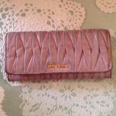 CANADY様専用♡miumiu♡長財布 中古のサムネイル